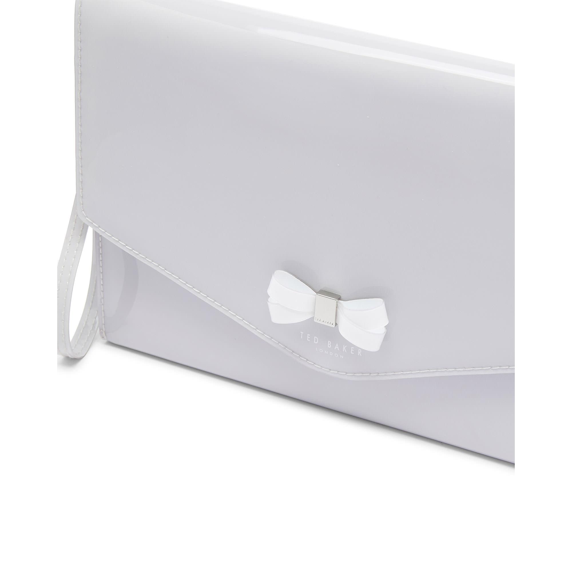 Canei Bow Detail Envelope Pouch
